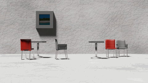 Furniture (Blender animation, GIF)